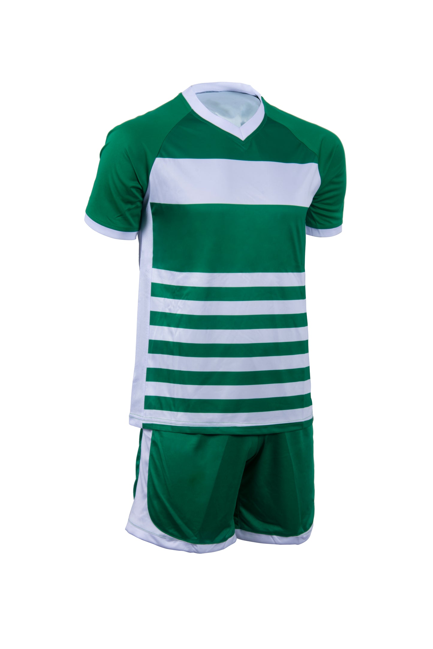 Banda Hooped Football Kit with logos and numbers (Junior)