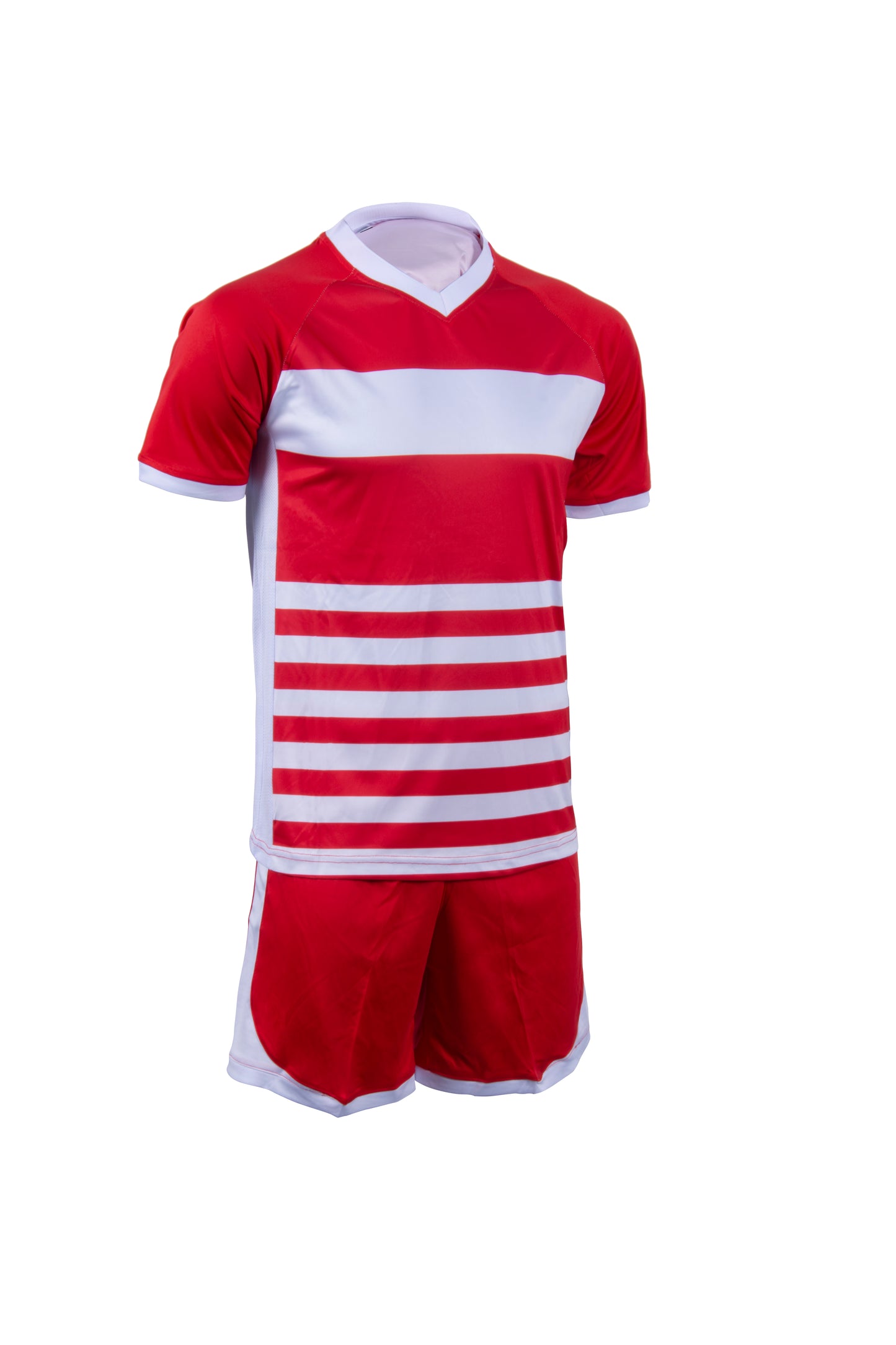 Banda Hooped Football Kit with logos and numbers (Junior)