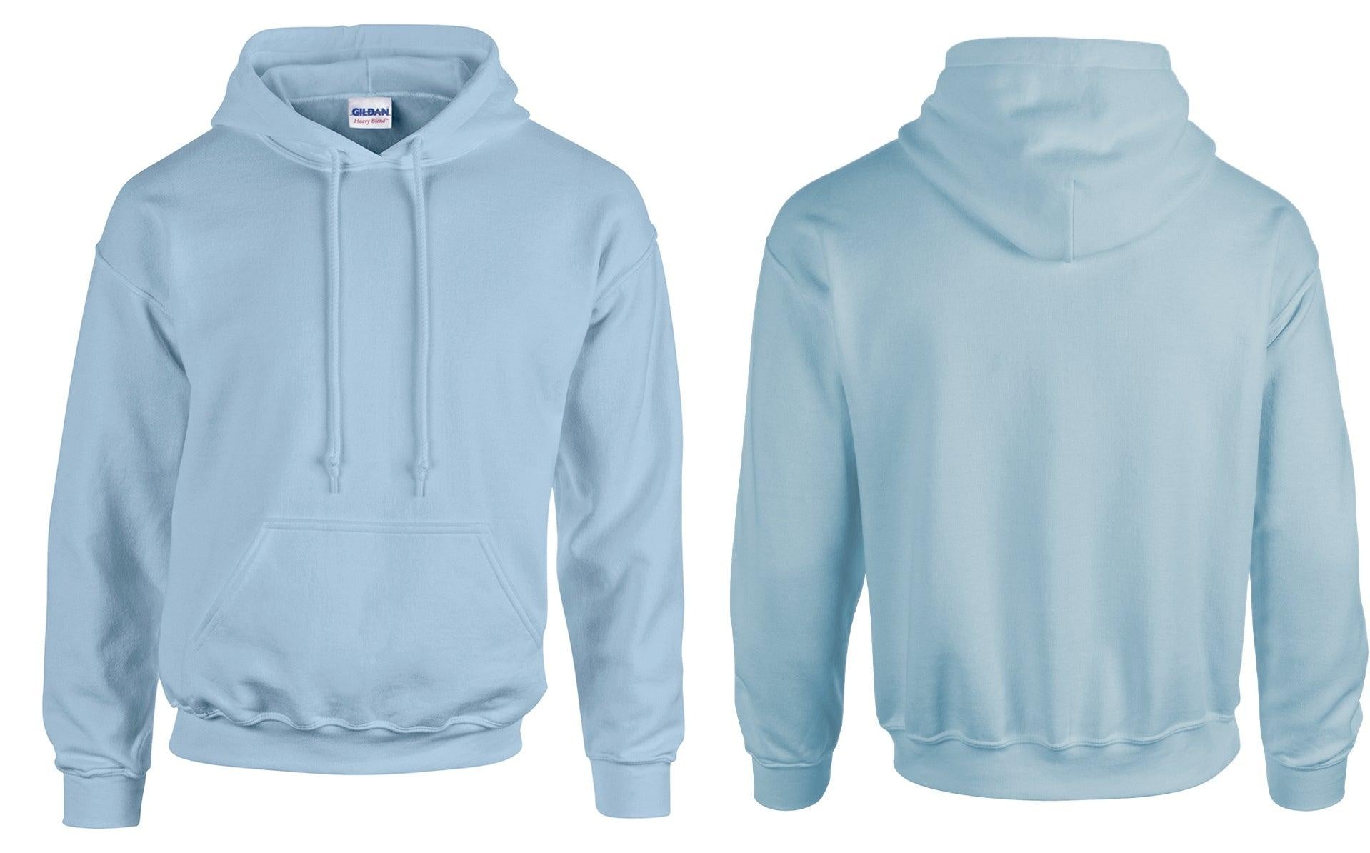 Light blue 2024 gildan hoodie