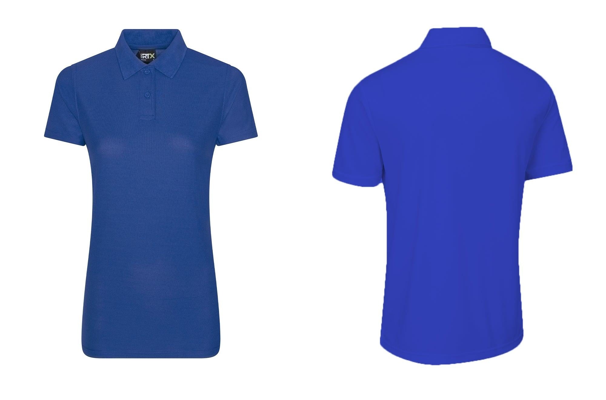 Royal blue polo outlet t shirt women's